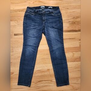 Jessica Simpson Women's Skinny Jeans - Dark Blue